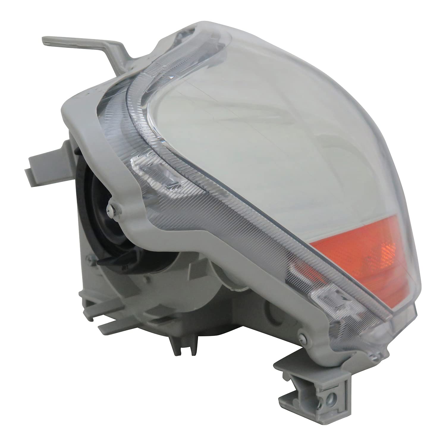 Right TYC Headlight Assembly Compatible with 2007-2011 Toyota Yaris