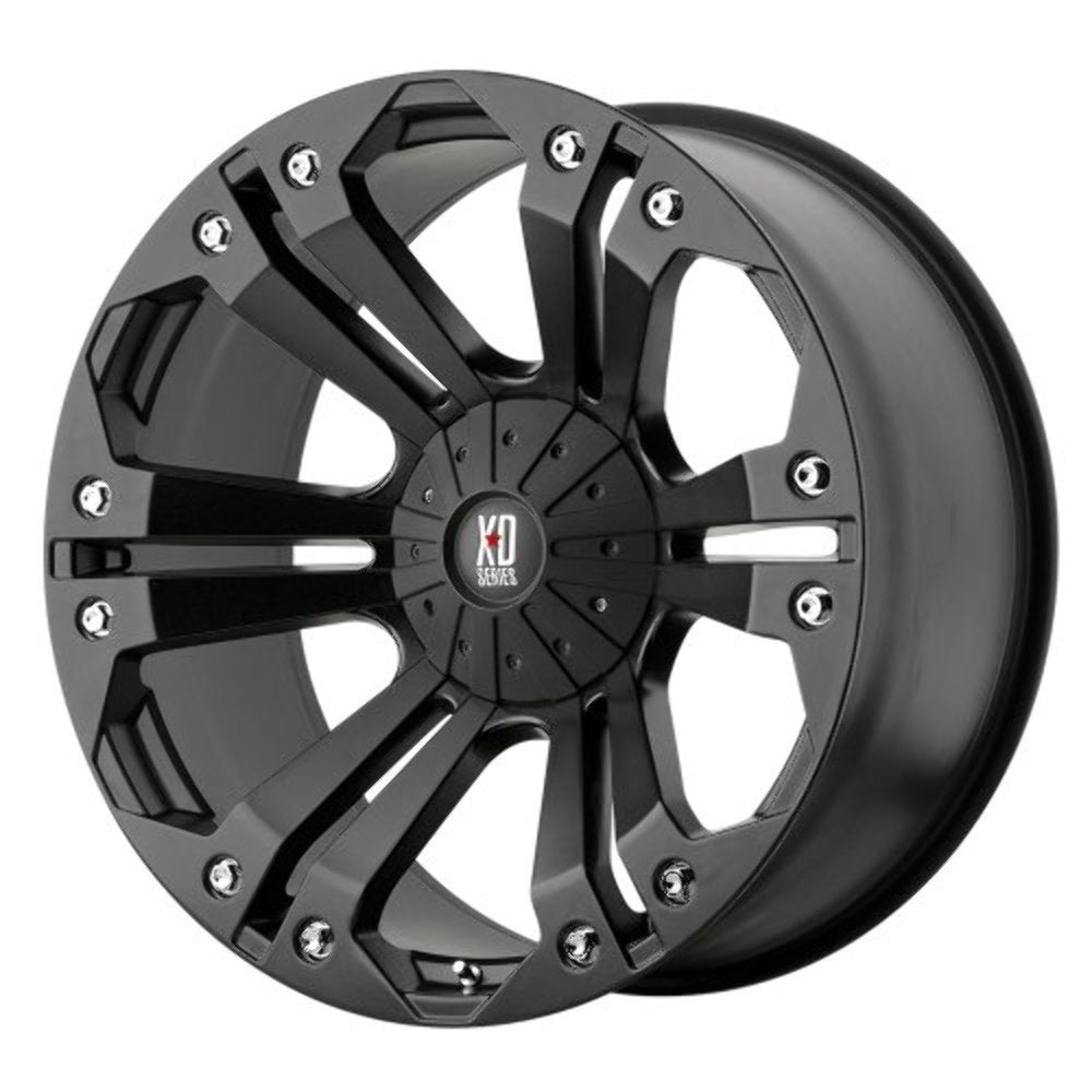 Monster XD778 XD-Series Matte Black Wheel (20x10"/5x5.5")