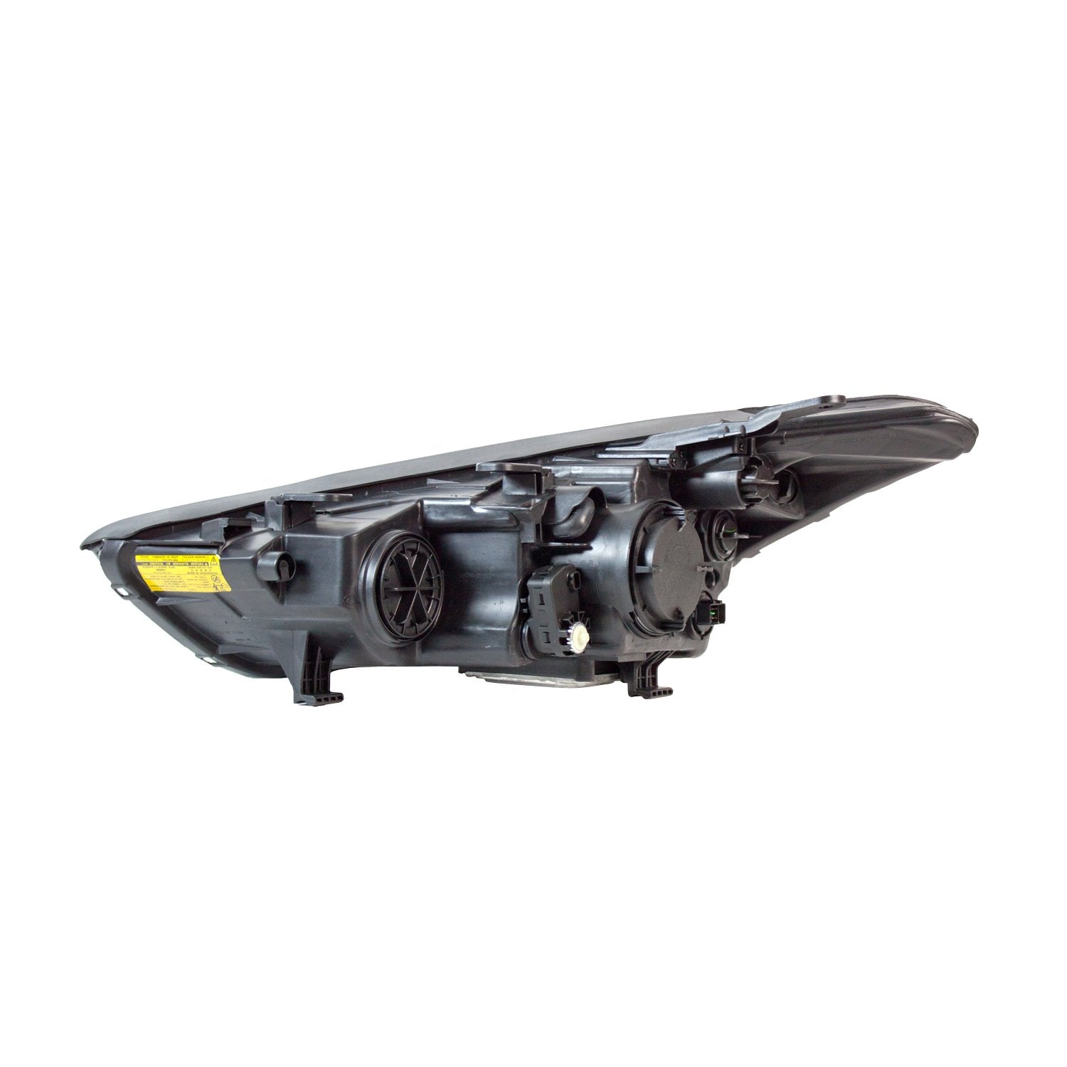 Right TYC Headlight Assembly Compatible with 2013-2016 Hyundai Santa Fe