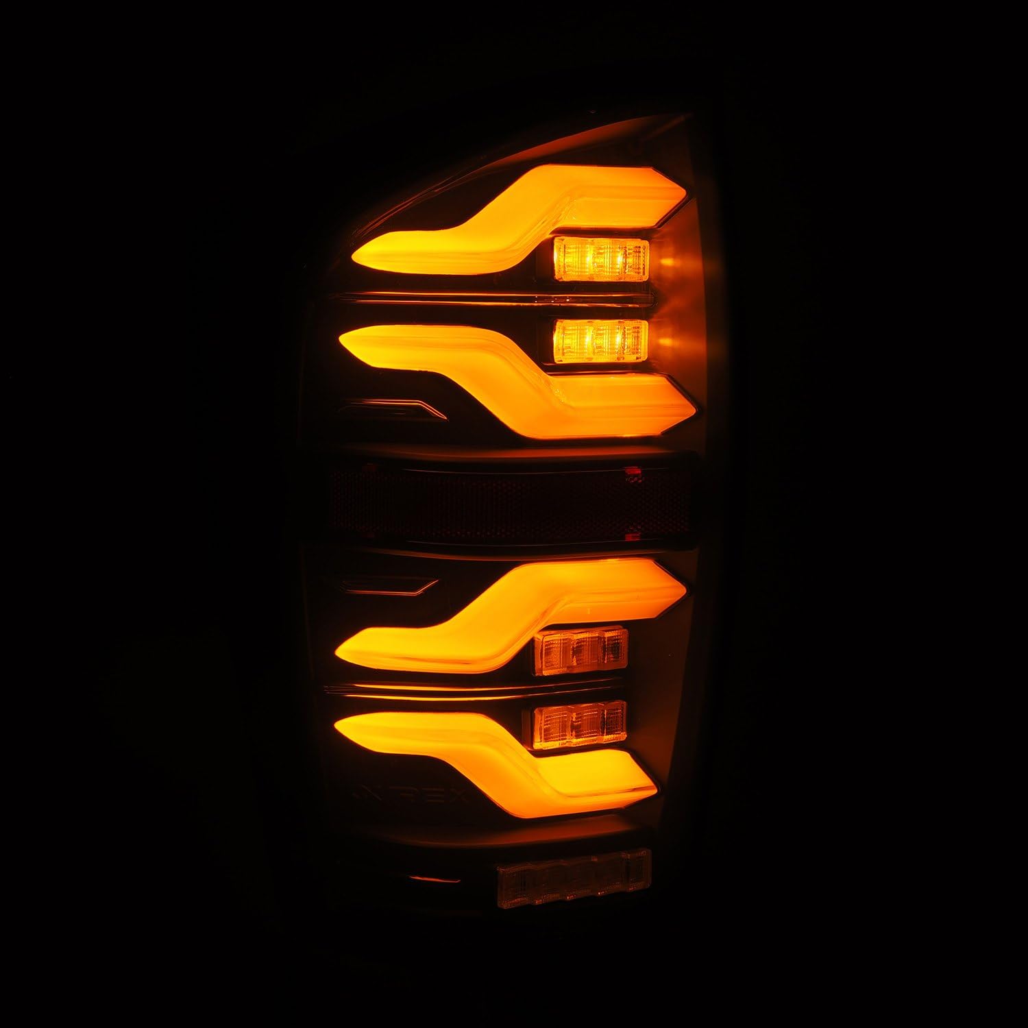 Toyota Tacoma 16-21 AlphaRex LUXX LED Taillights Blk w/Activ Light/Seq Signal