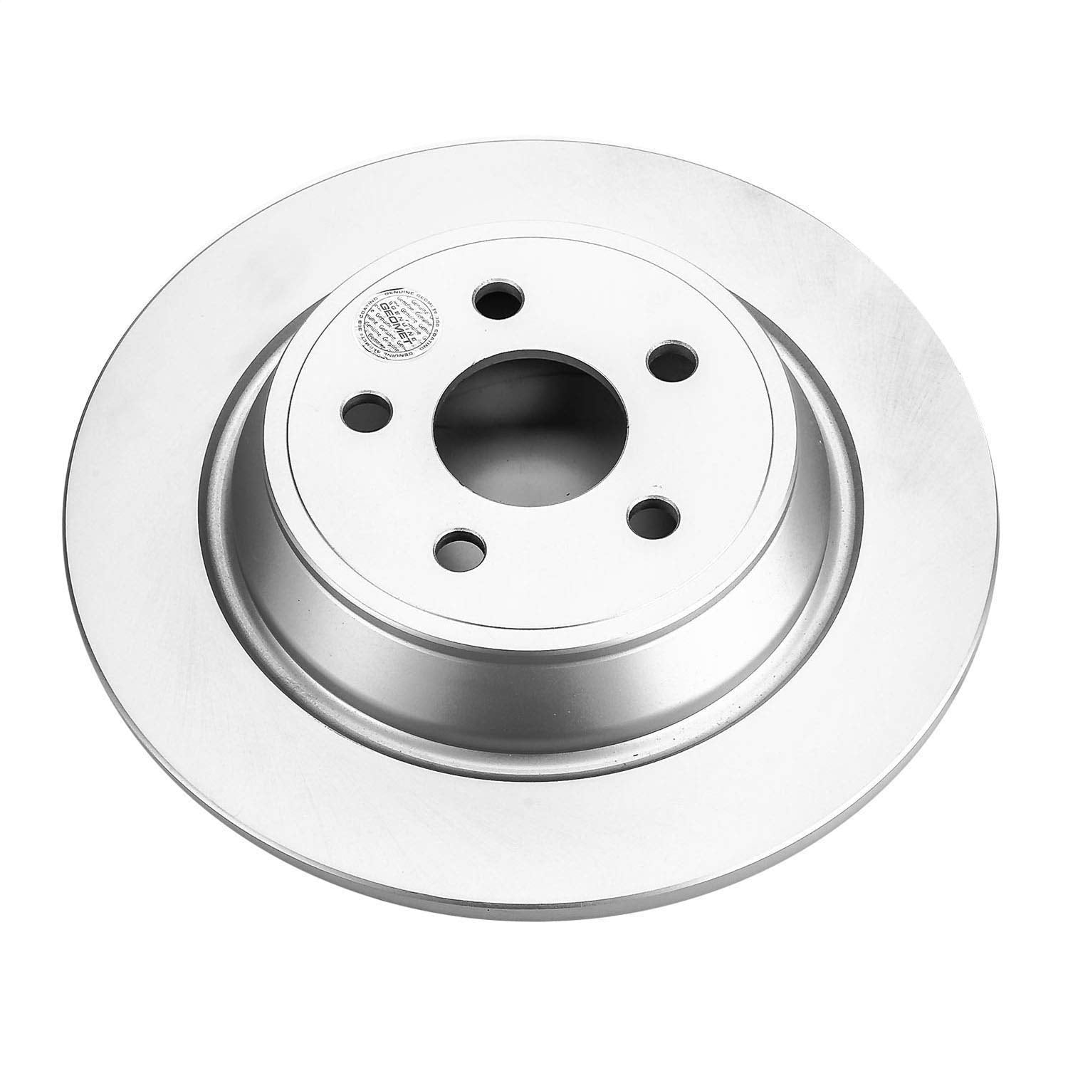 Power Stop AR85174EVC Genuine Geomet Coated Rear Brake Rotor For Edge, Fusion, Police Responder Hybrid, SSV Plug-In Hybrid, Continental, MKX, MKZ, Nautilus [Model Specific]
