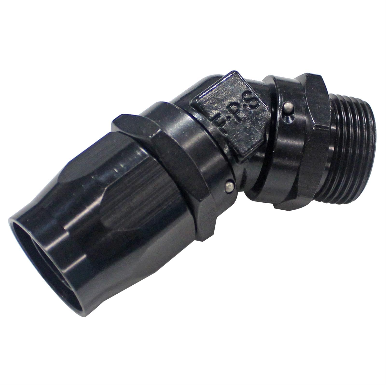 Fragola Performance Systems #16 X 45 X 1 5/16 12 (16) Hose End Black 184516-BL