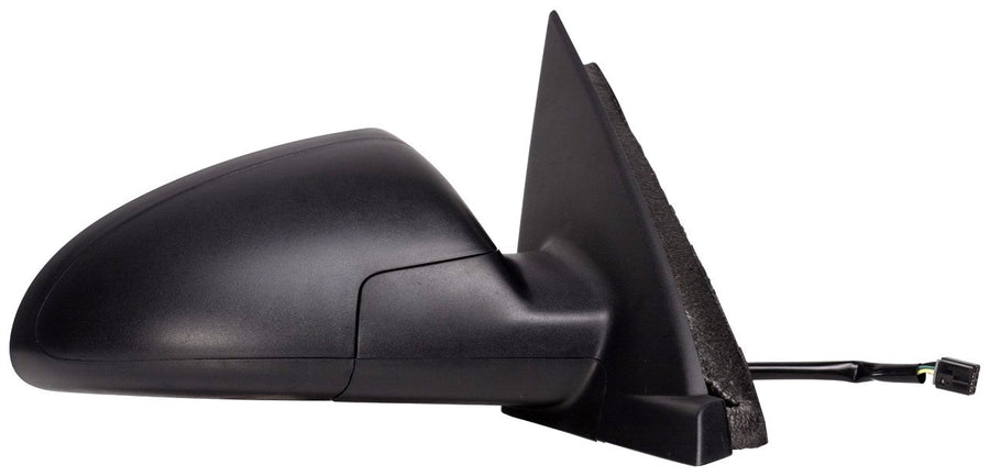 Fit System Side Passenger Mirror for Chevy Malibu LT, Black Textured, Heated Power, Foldaway