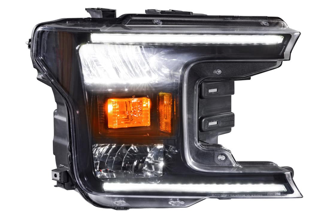 Ford F-150 Morimoto XB Hybrid-R LED Headlights Fits 18-20, Plug and Play Headlight Assemblies (LF955)