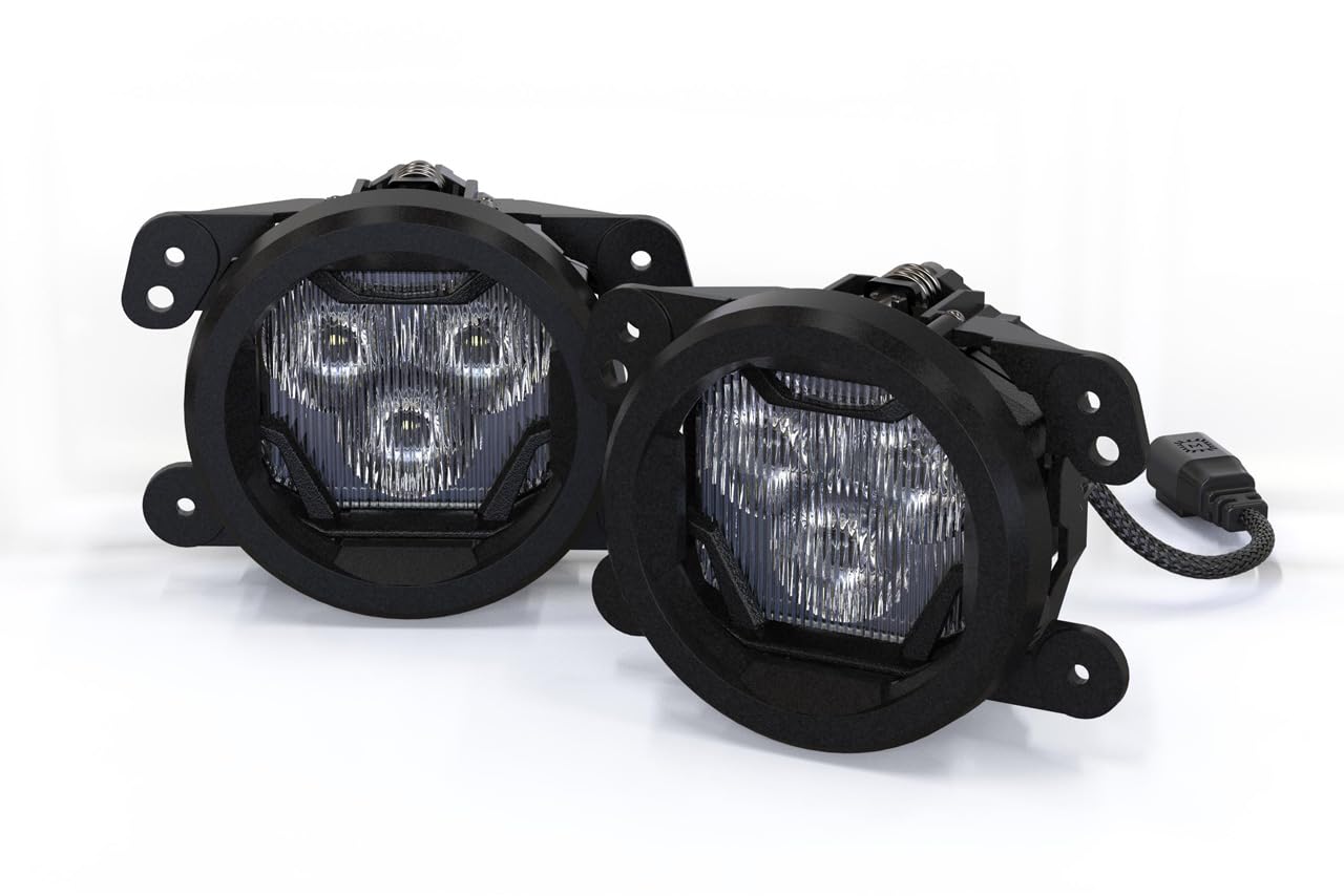 4Banger Fog Light Kit Morimoto: Jl/Jt (2018+) (Ncs/Wide/White)
