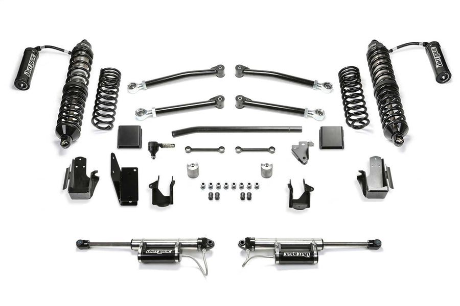 20-22 Jeep JT Fabtech 5in Trail w/DLSS 2.5 Coilover Resi & RR DLSS Resi (K4220DL)
