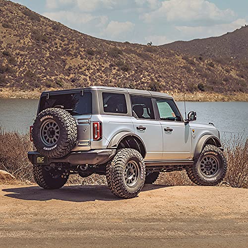 Axle-Back MagnaFlow Performance Exhaust System 19558: Street Series, Compatible with 2021-2024 Ford Bronco, Dual Split Rear Exit Style
