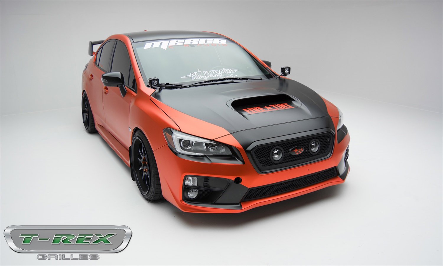 2015-2017 Subaru WRX T-Rex Grilles Upper Class Series Main Grille, Black, 1 Pc, Insert - PN #51982