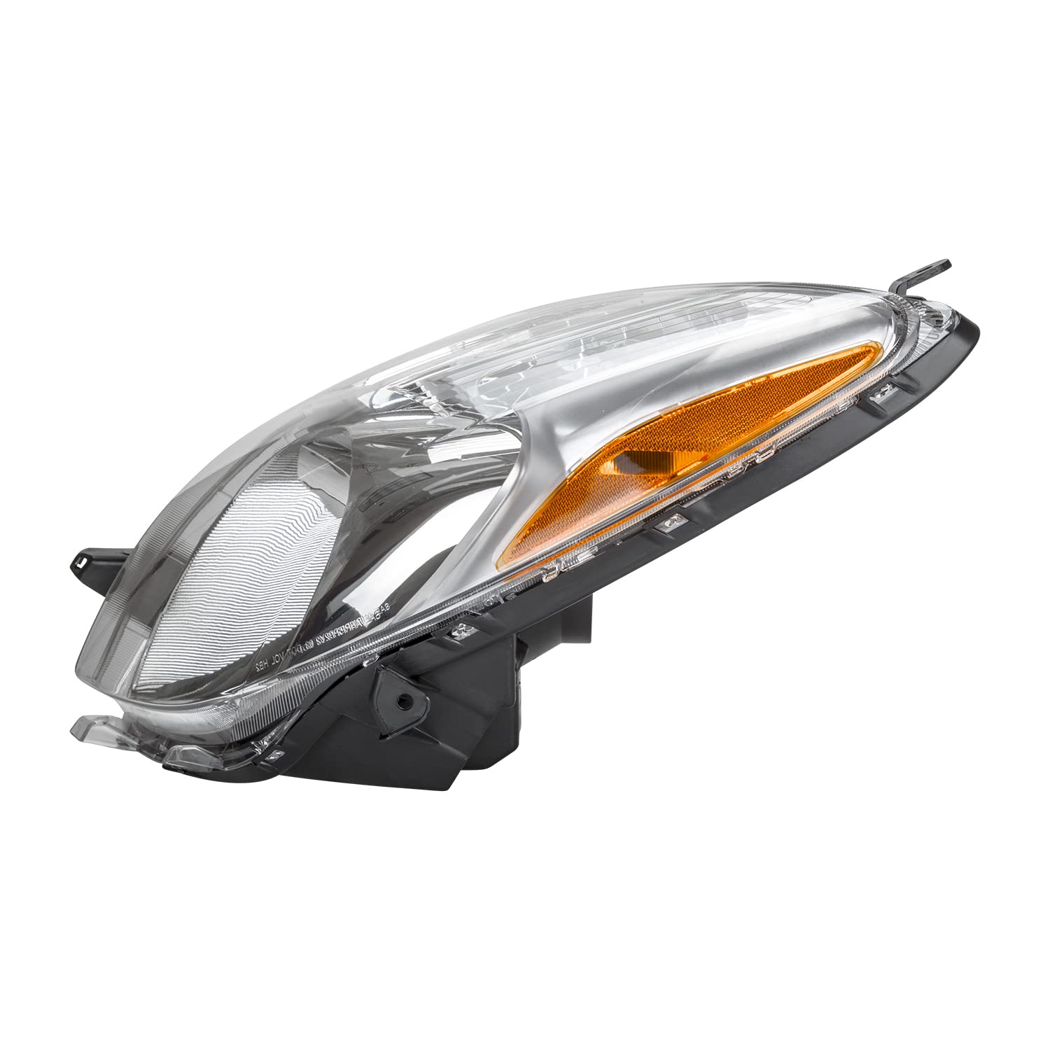 Left TYC Headlight Assembly Compatible with 2007-2008 Toyota Yaris