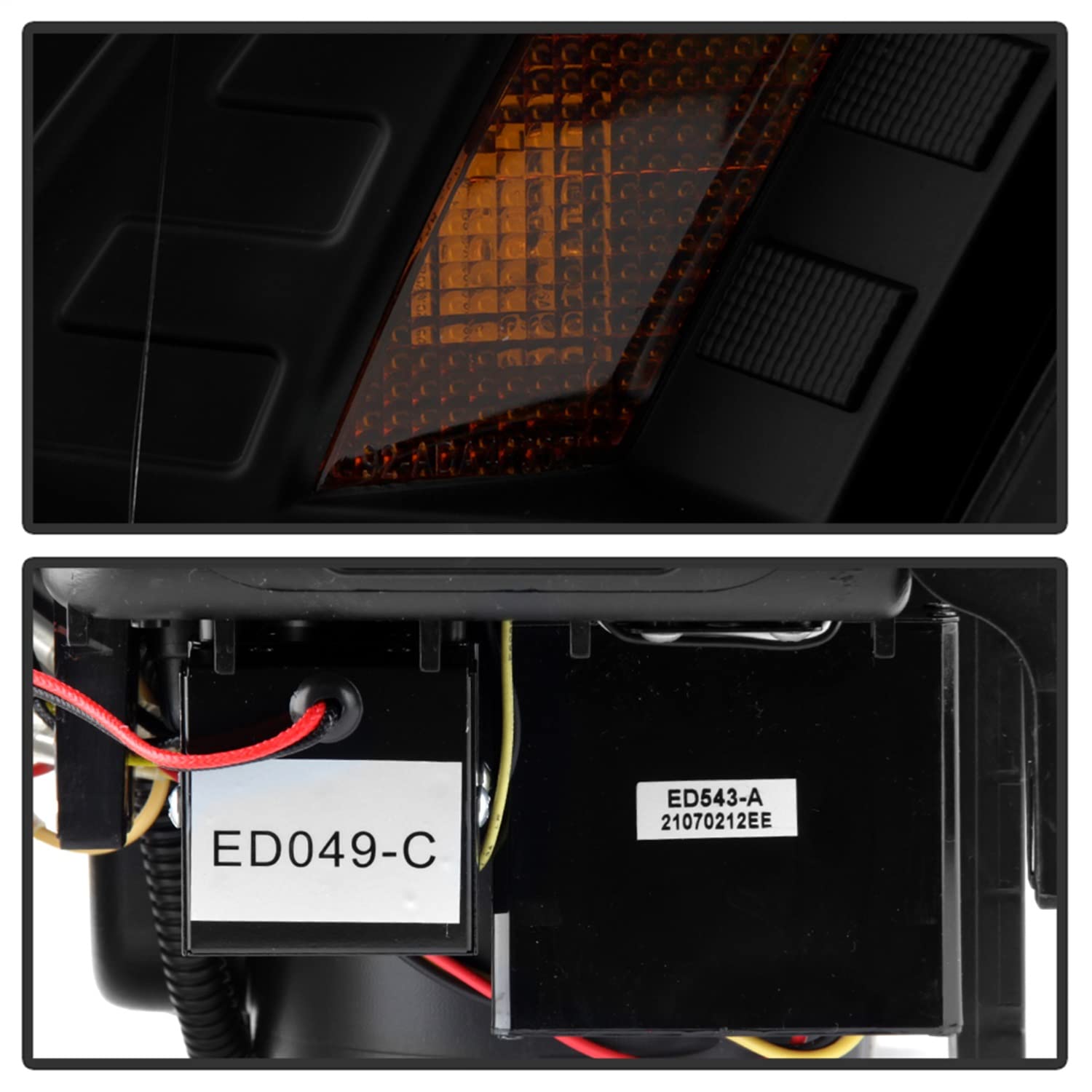 Headlights Spyder Apex (PRO-YD-AA413HALAP-BK)
