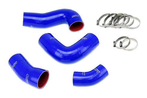 4-ply HPS Blue Reinforced Silicone Intercooler Hose Kit 57-1949-BLUE