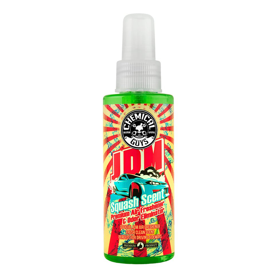 Chemical Guys Premium Air Freshener and Odor Eliminator AIR23504, Fresh Clean Scent, Great for Cars, Trucks, SUVs, RVs & More (JDM Squash Scent) 4 fl oz