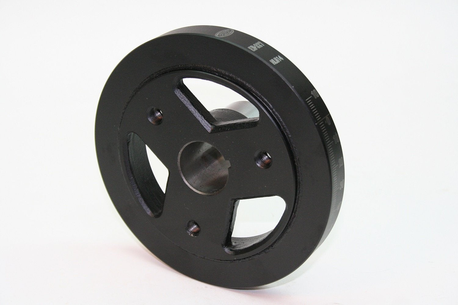 Hiperf Sportsman Damper, Prw Engine Parts 2332740, 6.10in Od Int Balance, Laser Etched Blk