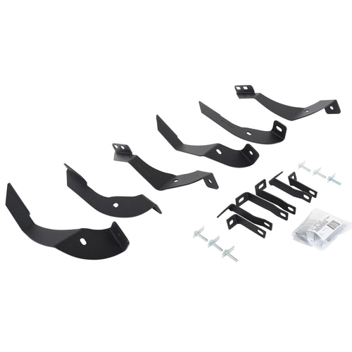 Go Rhino V-Series V3 / RB10 Slim / RB20 Slim / RB30 Slim / RB30 Mounting Brackets Running | 6940516 | Fits 2015-2019 Chevrolet Silverado & GMC Sierra 2500 HD, 3500 HD Crew Cab (Diesel only)