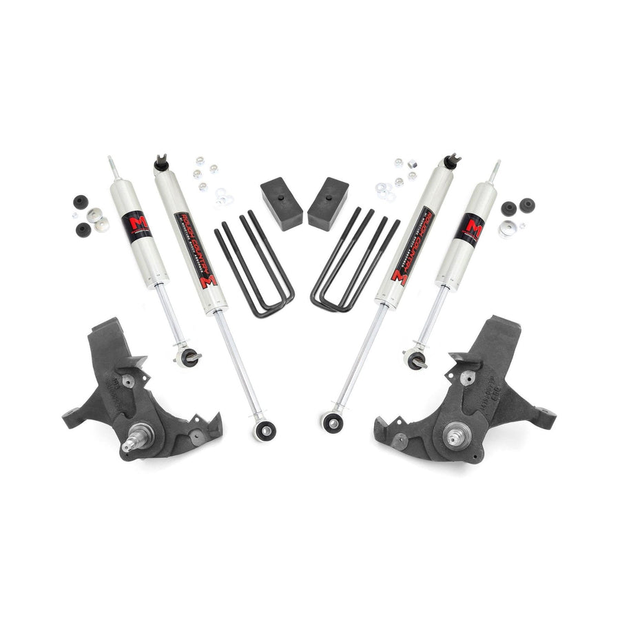 4" Rough Country Suspension Lift Kit for 1988-1998 Chevy/GMC C/K1500 2WD - 24140