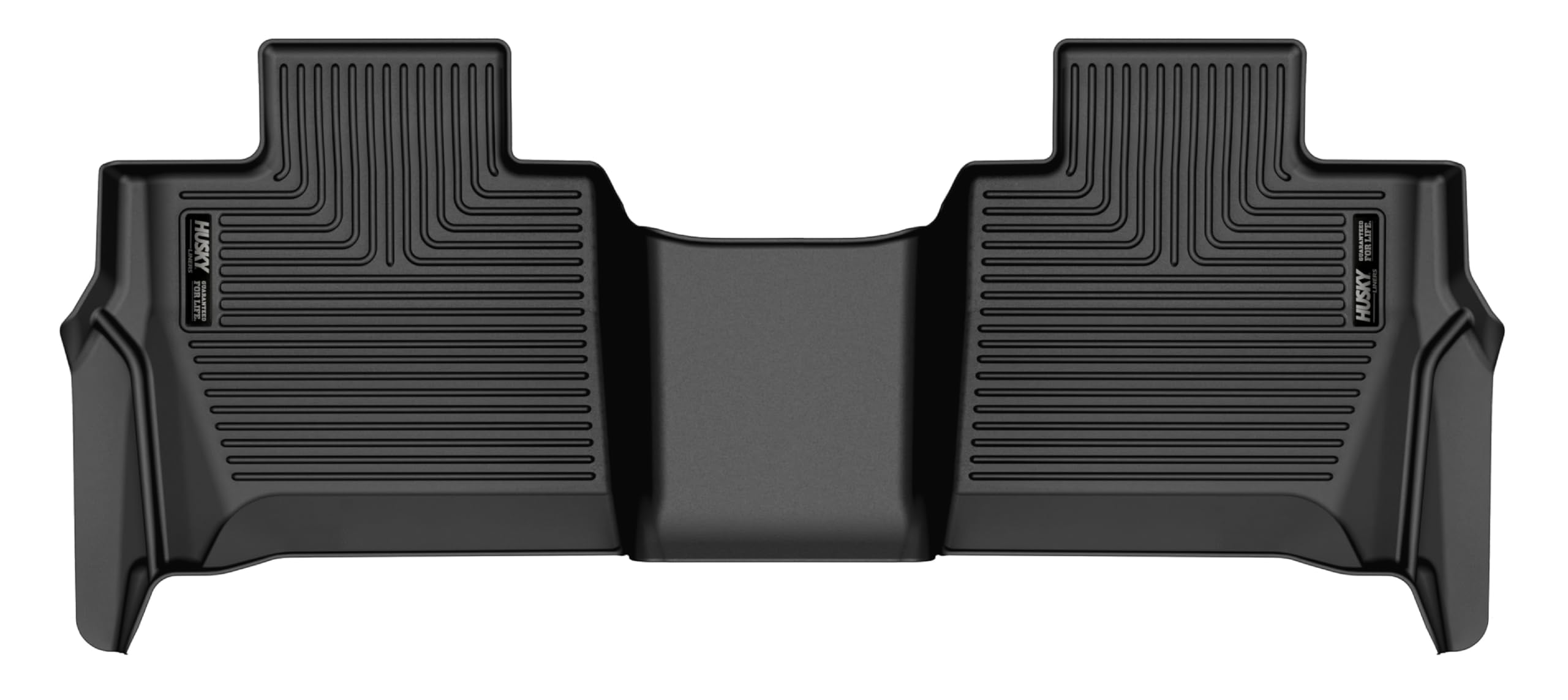 Weatherbeater Husky Liners Floor Mats | Fits 2020-2025 Hyundai Palisade | 2nd Row, 1-pc Black - 12731