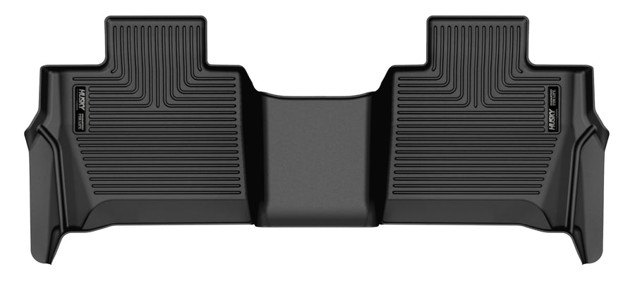 Weatherbeater Husky Liners Floor Mats | Fits 2020-2025 Hyundai Palisade | 2nd Row, 1-pc Black - 12731
