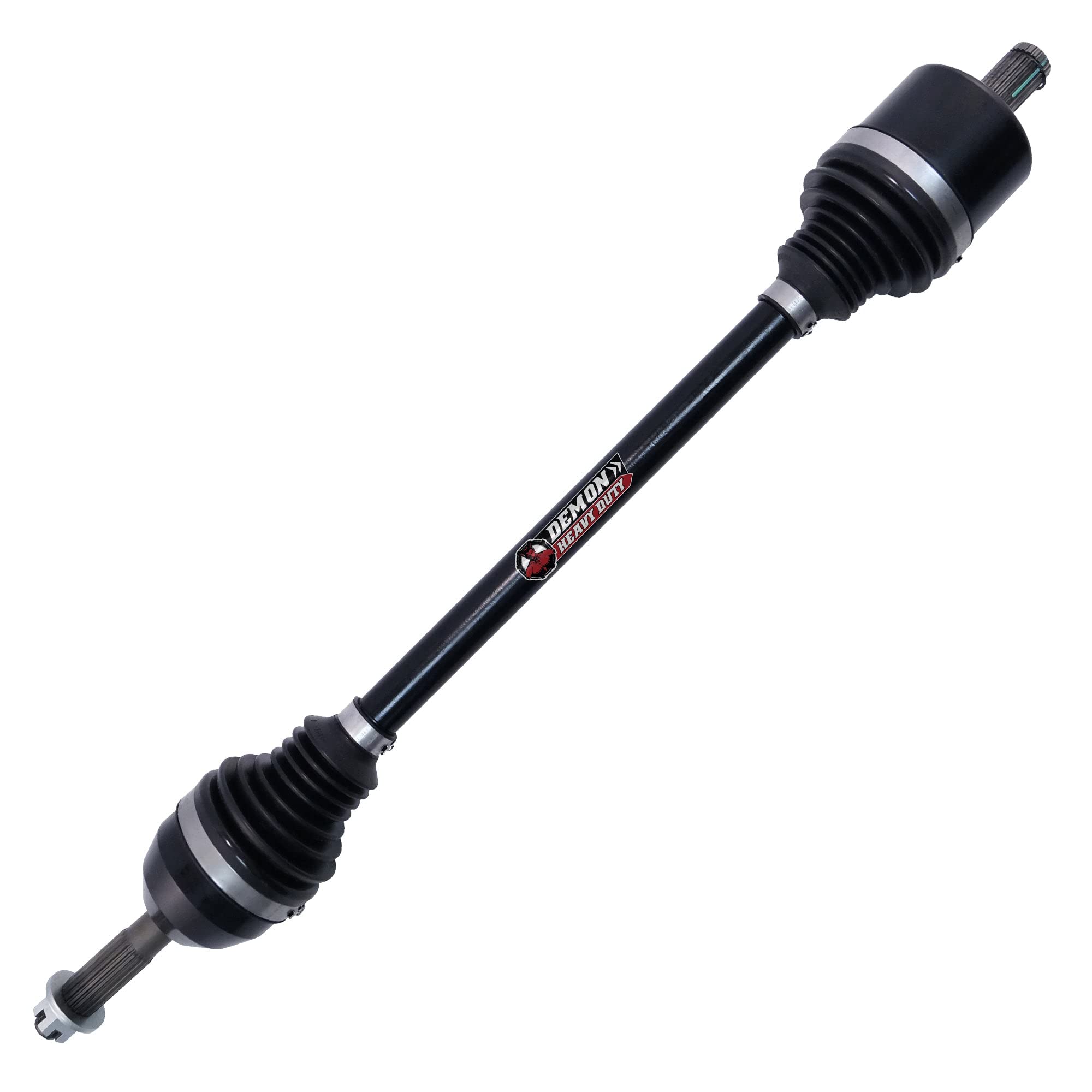 Heavy Duty Demon Powersports Front Right Axle for (2003-08) Yamaha Grizzly 660, Made Up of 4340 Chromoly Steel in Dual Heat Treated High Strength OEM: 5KM-2510F-10-00, 5KM-2510J-20-00