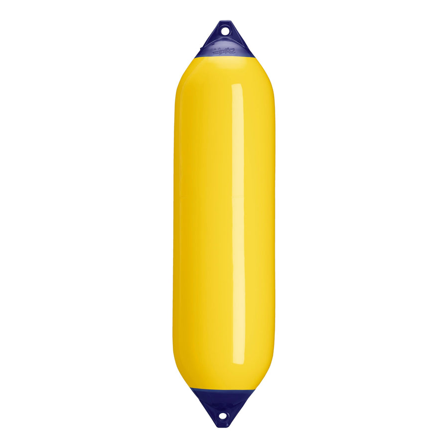 F-8 Standard Polyform Boat Fender Blue Ropehold - Yellow