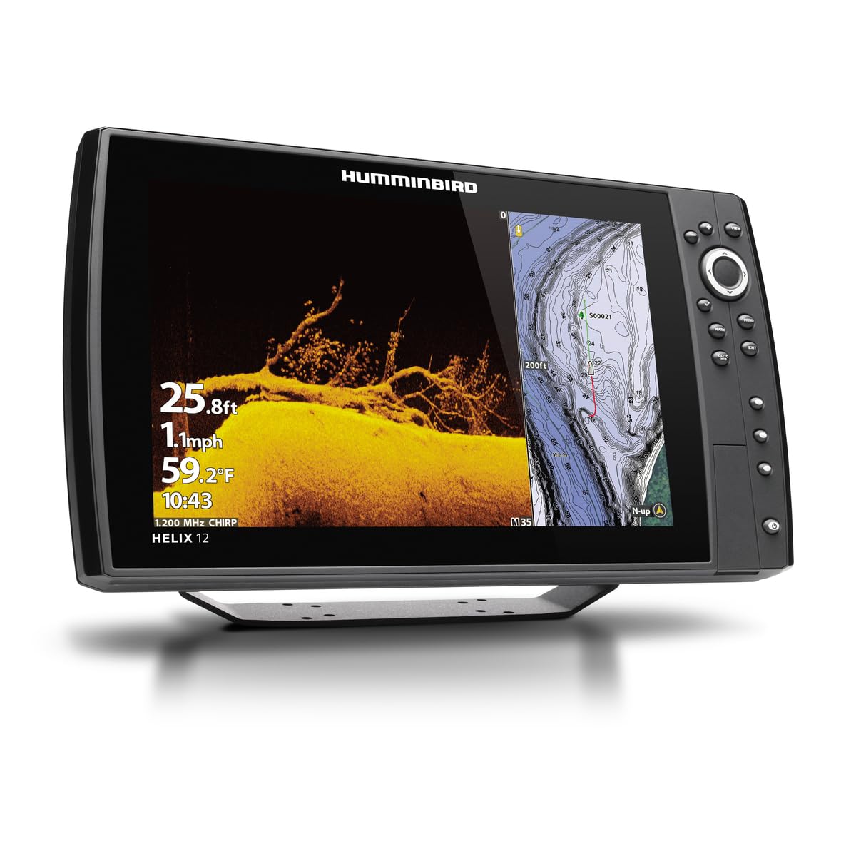 Helix 12 Humminbird 411440-1 Chirp MEGA DI+ GPS G4N