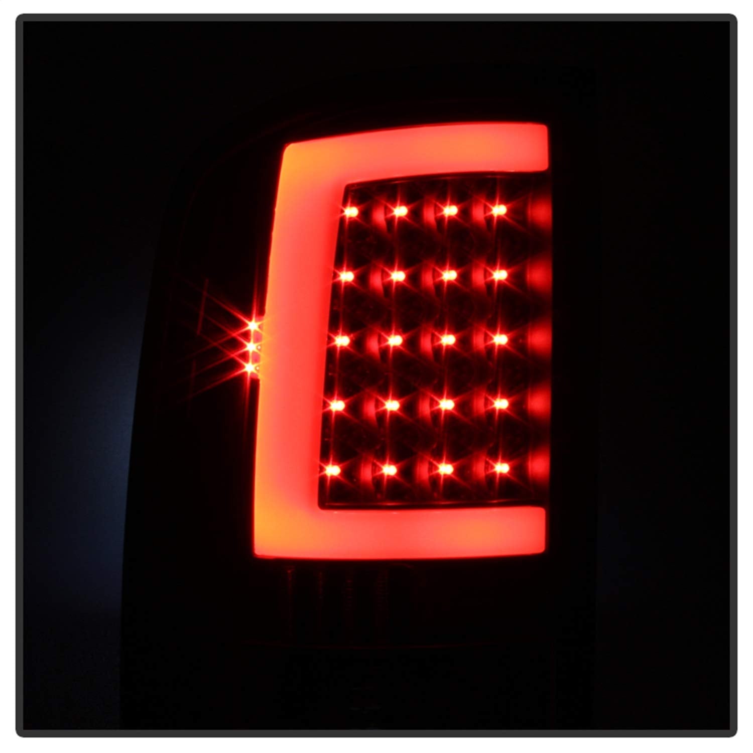 Xtune Spyder - LED Tail Lights (ALT-ON-GS07-G2-LED-BK), Black