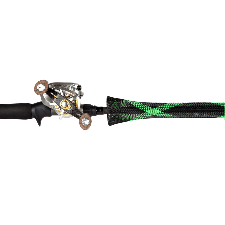 The Rod Glove Casting Rod Glove Standard | 5.25' Fishing Rod Sleeve That Fits Rods 6.5' - 7.5', The Original Nylon Mesh Rod Protector