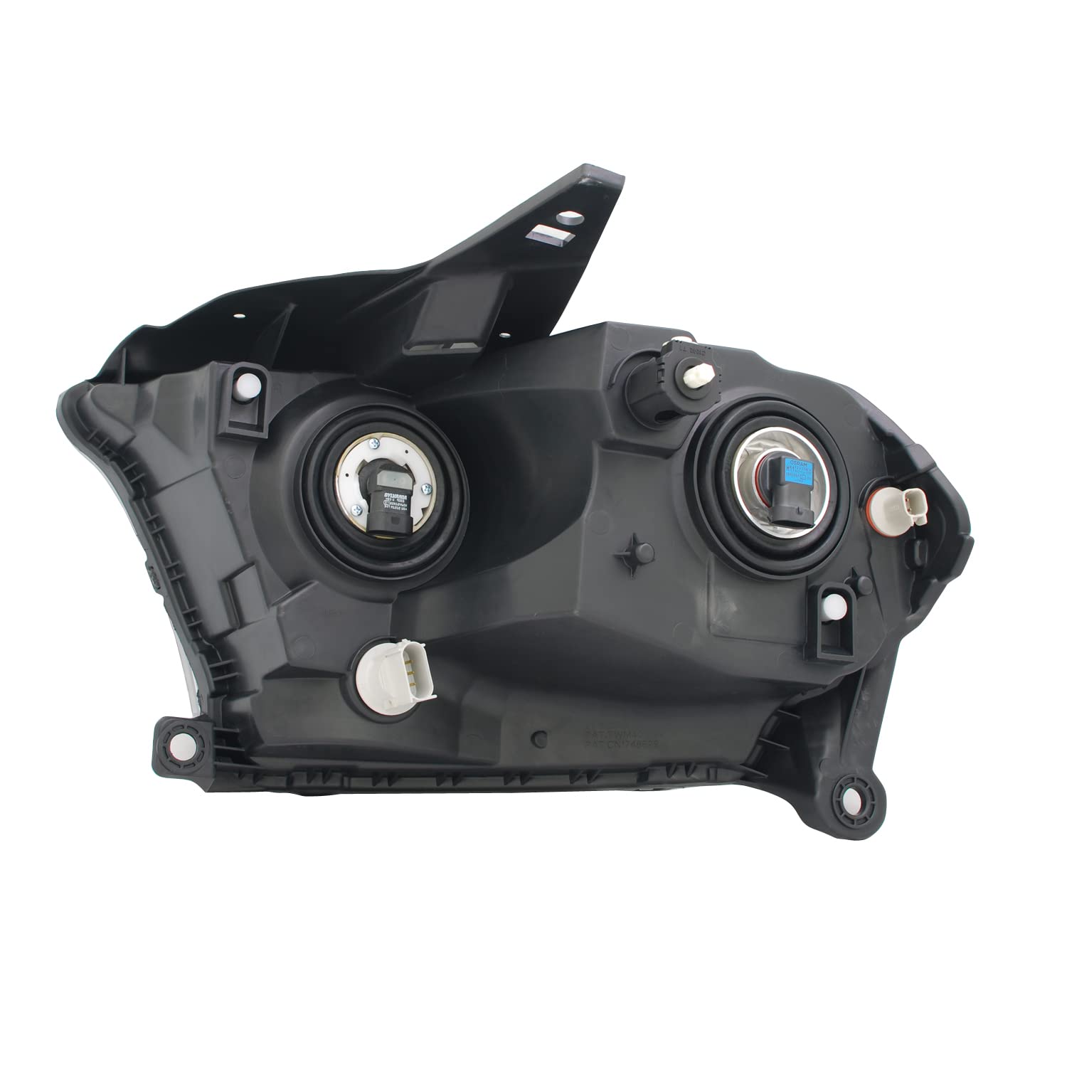 Right TYC Headlight Assembly Compatible with 2011-2013 Dodge Durango