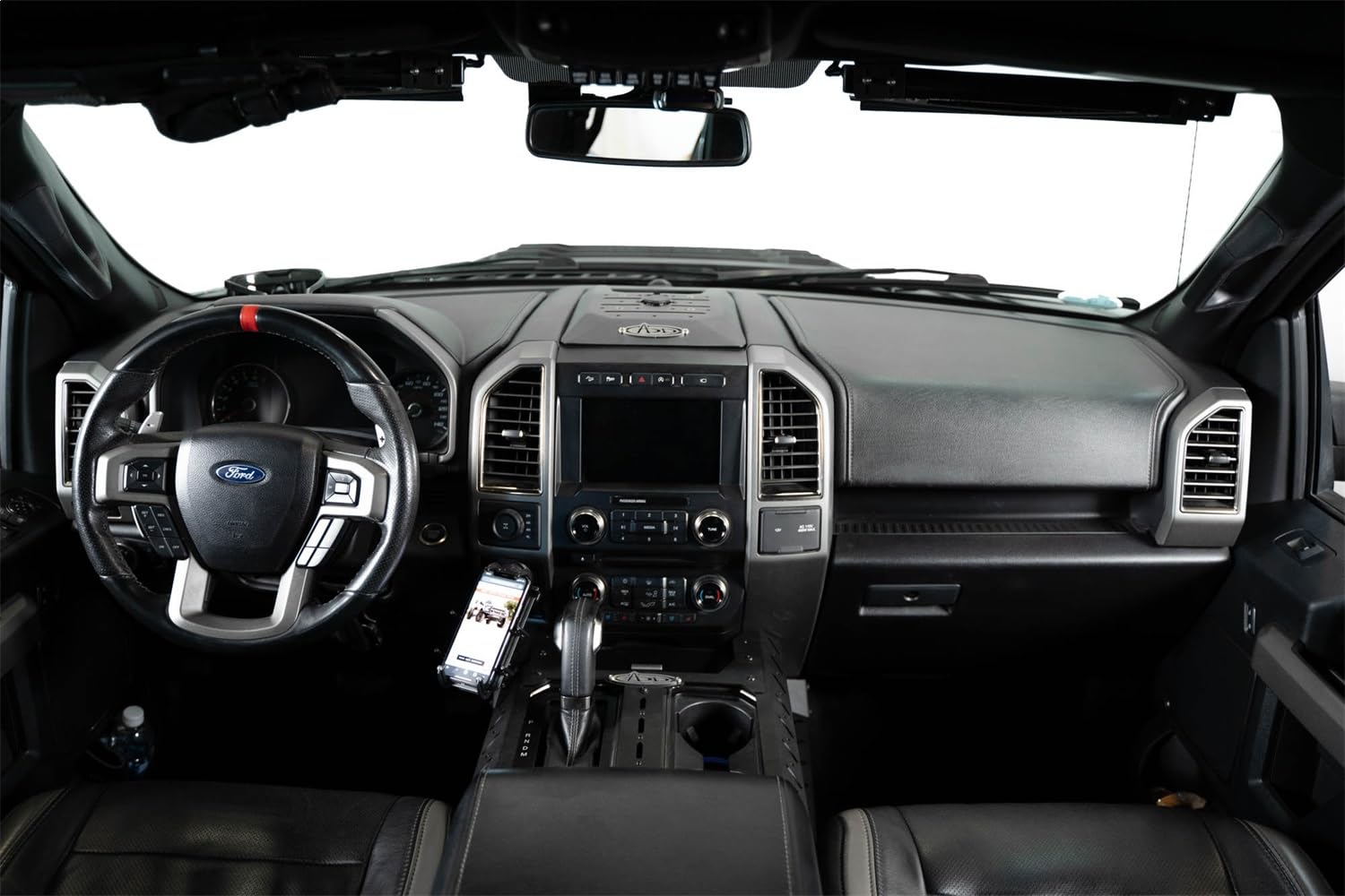 Molle Panels & Digital Device Mount Center Console for the 2015-2020 Ford F150 & 2017-2020 Ford F-150 Raptor (AC110360180, Center Console Molle Panels & Digital Device Mount, AC110360180)
