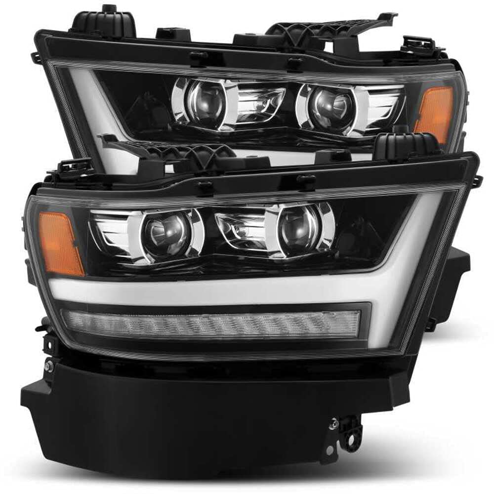 LUXX Series AlphaRex USA 880545 LED Projector Headlights fits Ram 1500