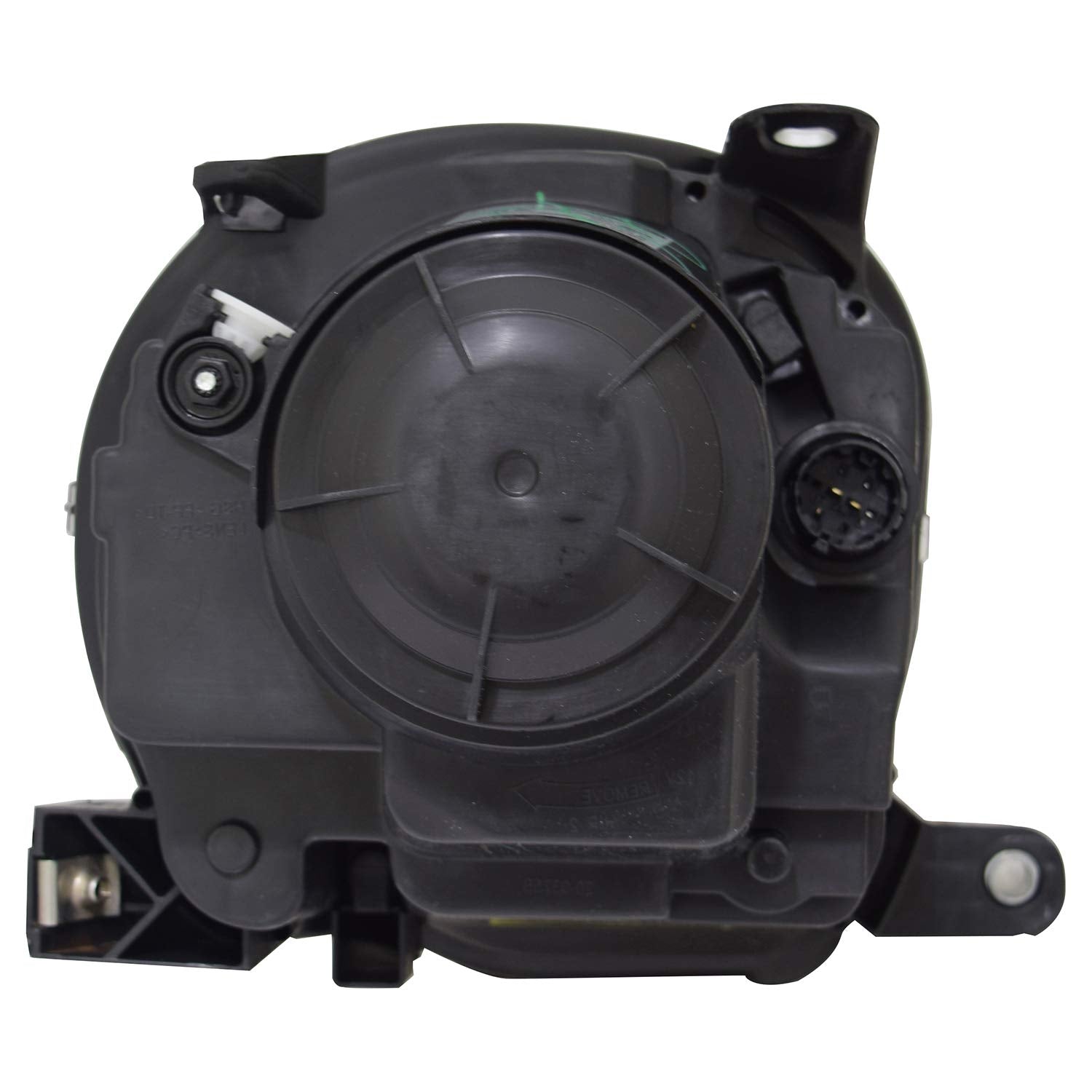 Left TYC Headlight Assembly Compatible with 2012-2019 Fiat 500