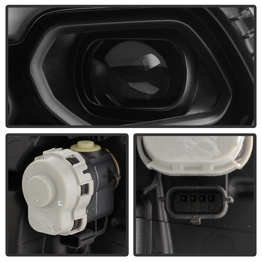 Dodge Durango Spyder (POE) Full LED Headlight 21-23 (w/Auto Leveling) - OE Black Left