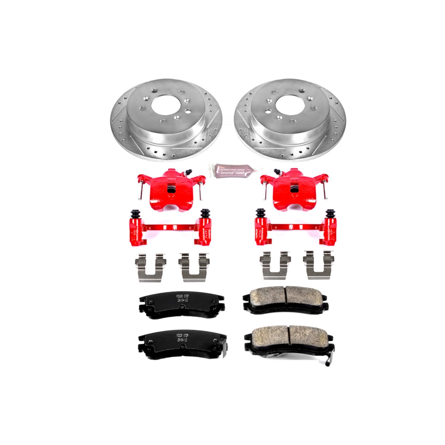 1-Click Performance Brake Kit with Calipers Power Stop (KC1440)