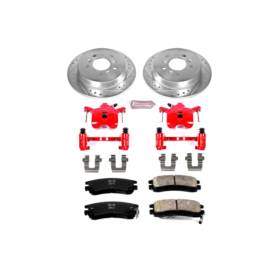 1-Click Performance Brake Kit with Calipers Power Stop (KC1440)