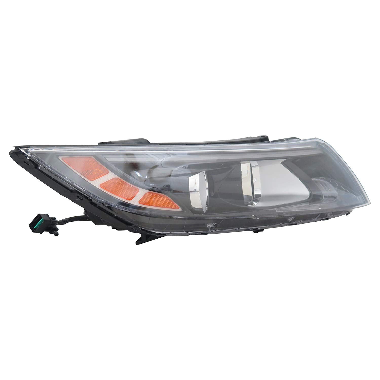 Right TYC Headlight Assembly Compatible with 2014-2015 Kia Optima