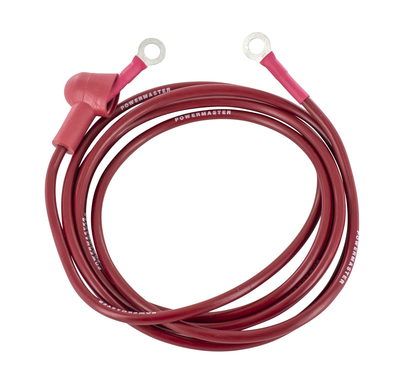 Alt Charge Wire 8g 8 ft w/2-5/16 Eyelets Powermaster 1-588