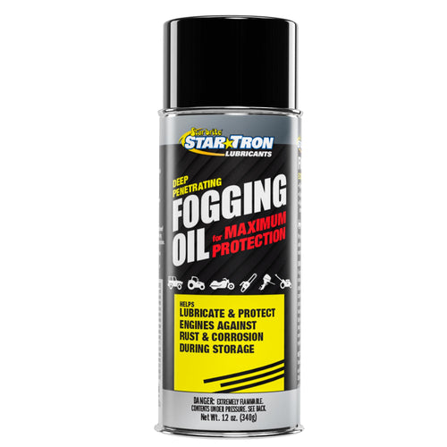 Deep Penetrating STAR BRITE Fogging Oil – Maximum Rust & Corrosion Protection for All Engines in Seasonal or Long-Term Storage - 12 OZ Spray (084812)