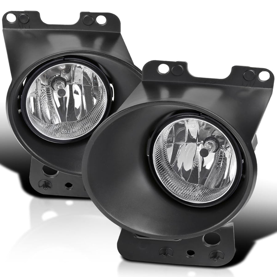 Fog Lights Spec-D Tuning Front Bumper Lamps w/Switch & Wiring Kit Compatible with Ford F150 Mark LT 2006-2008 L+R Pair Assembly