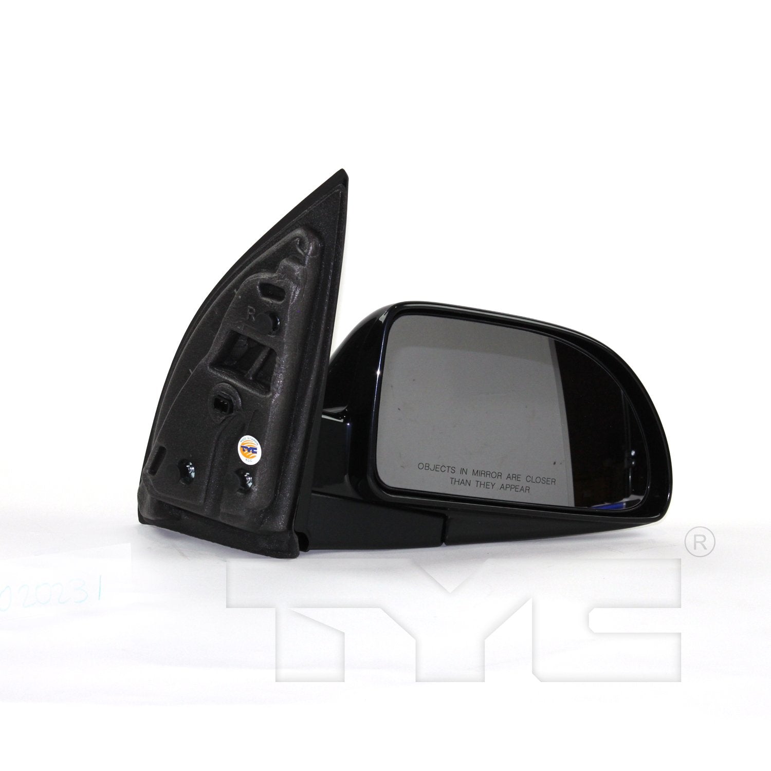 CHEVROLET/Pontiac TYC 2020231 Compatible with Passenger Side Power Non-Heated Replacement Mirror