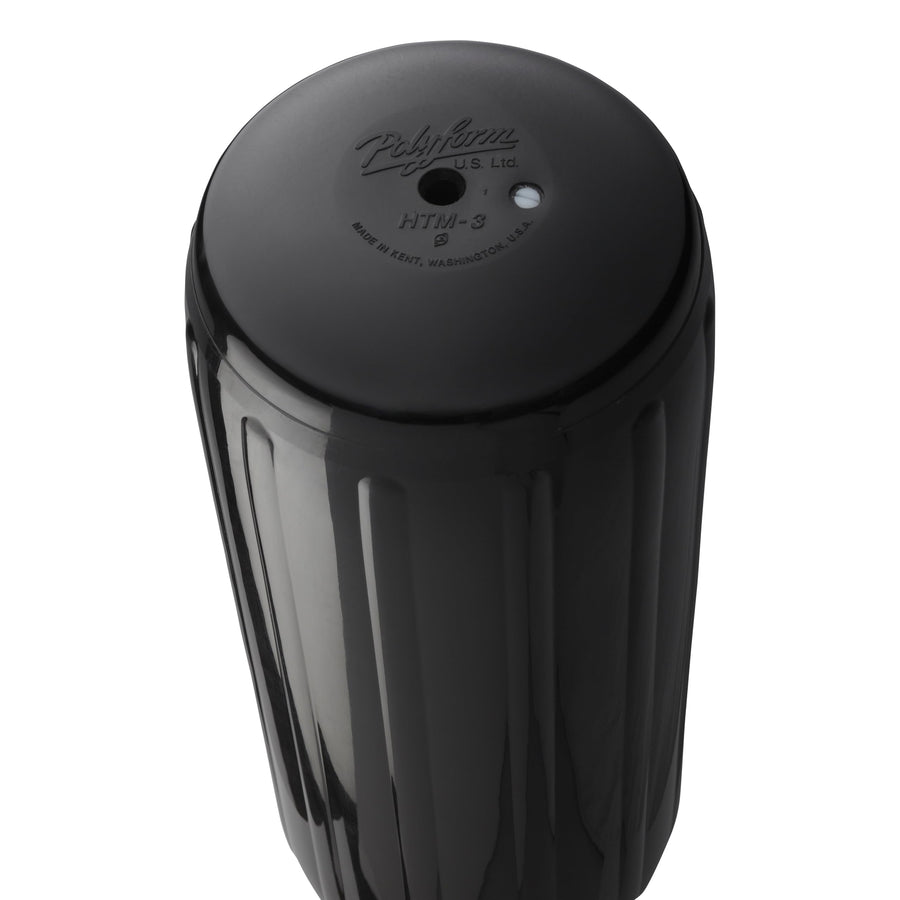 HTM-Series Polyform Boat Fender HTM-3 - Black
