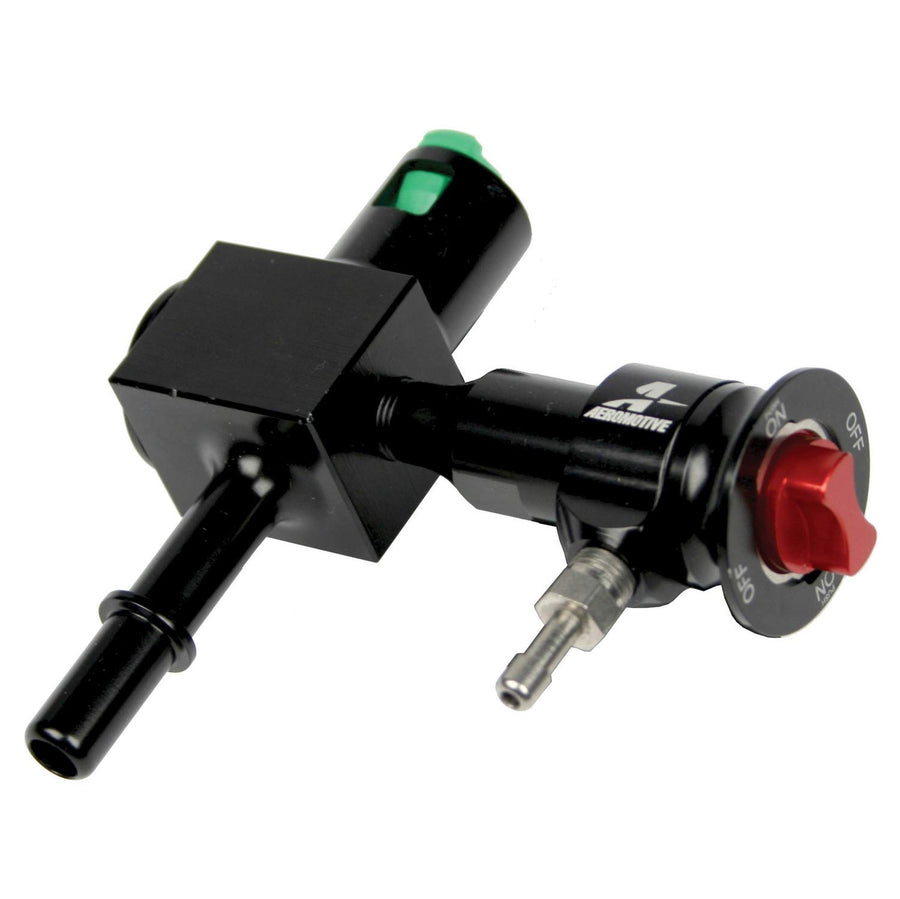 3/8" Quick Connect Aeromotive Sample Fuel Valve Kit 17119