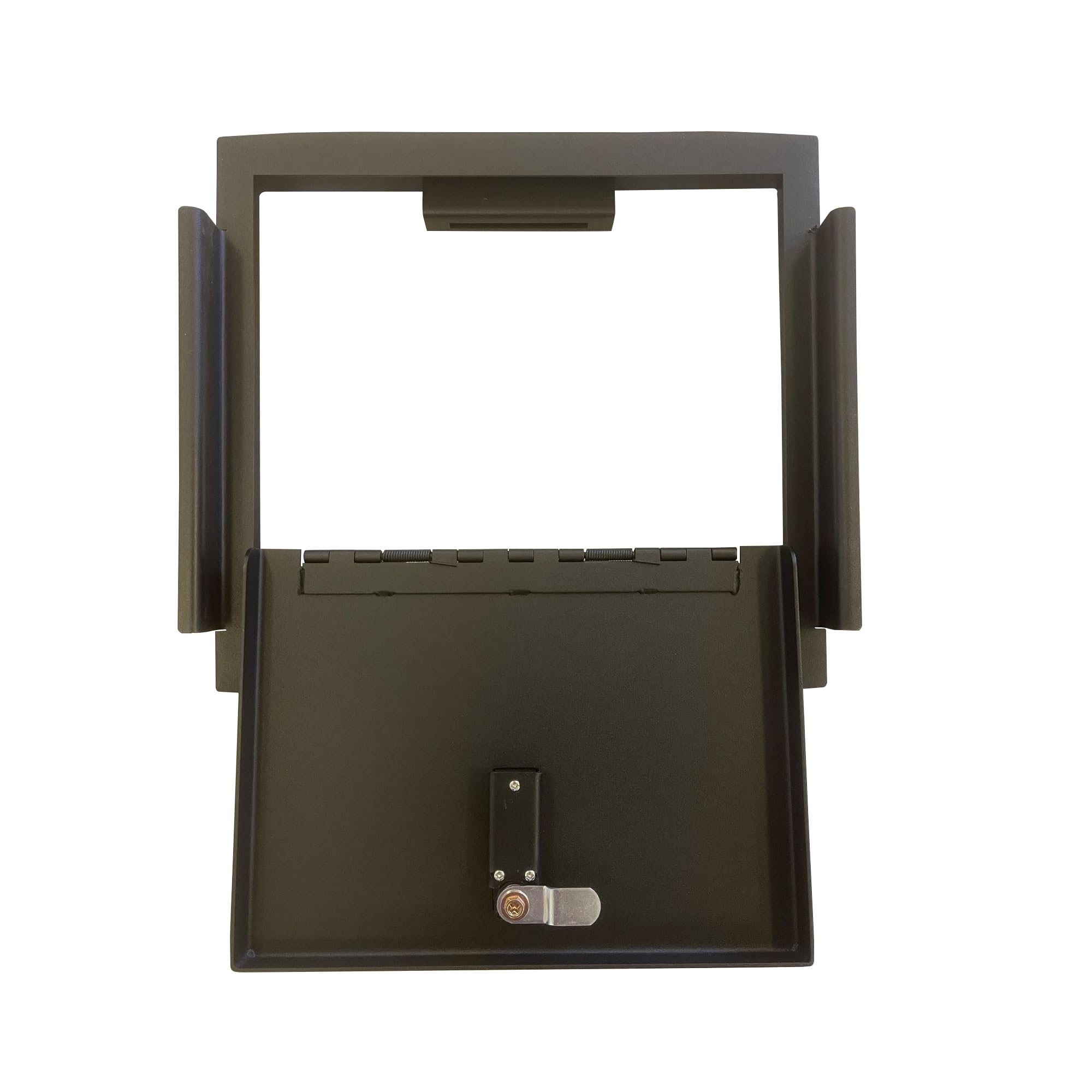 Center Console Safe Black Horse Security Lock Box, Black Gun Box Organizer, with 4 Digit Combination Resettable Lock Compatible with 2023-2024 Ford F-250 Super Duty-ASFS23