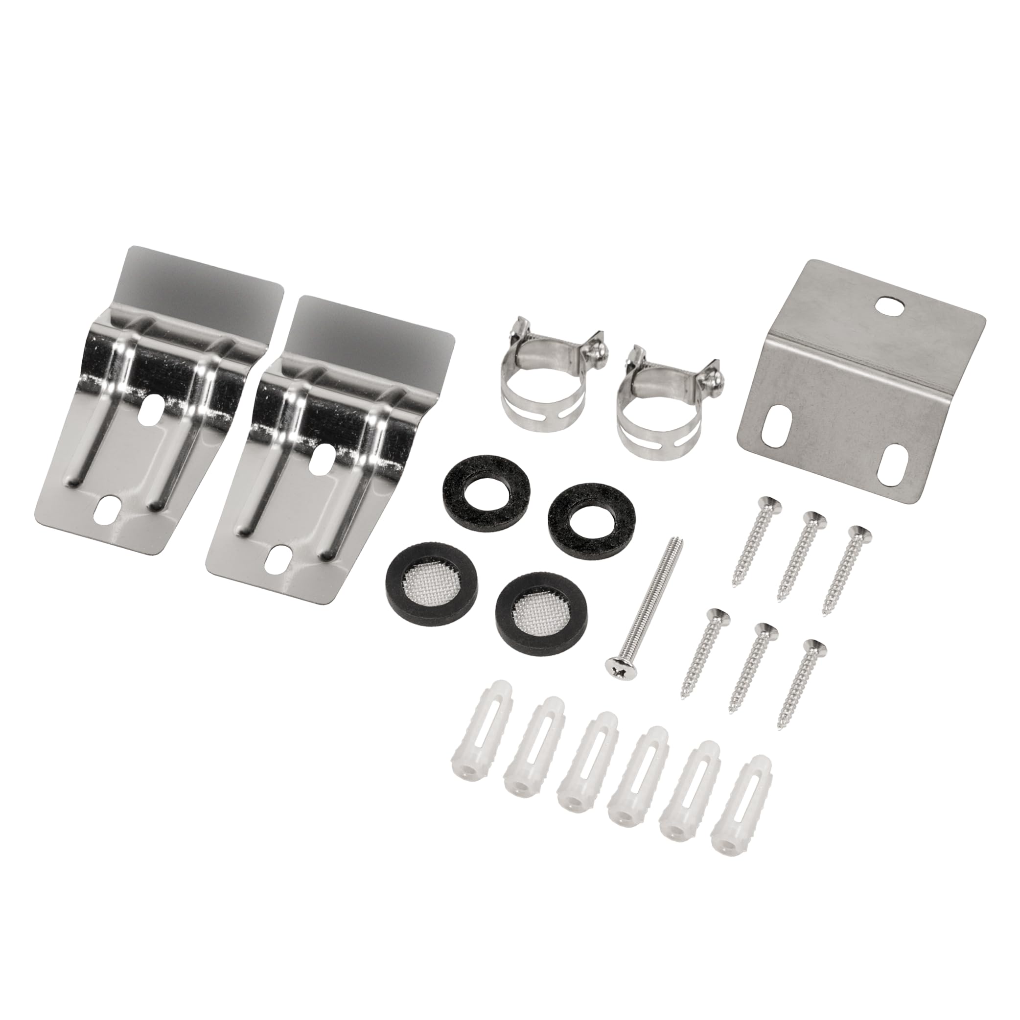 Dura Faucet Premium RV Shower Panel Column (DF-SA914-SN) – Satin Nickel, 4 Spray Options with Adjustable Body Sprayers, Overhead Shower & Handheld Wand – Water-Saving, Easy Install RV Shower System