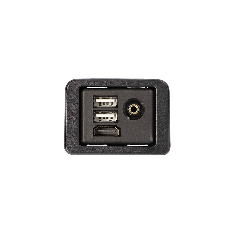 Heise USB/Aux/Hdmi Replacement Panel 3 Feet - Chrysler/Dodge/Jeep Axxess