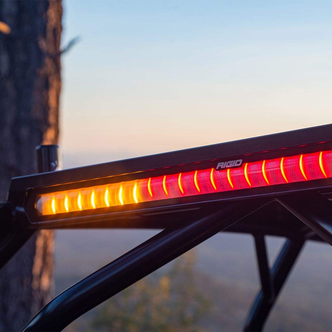 Rigid Industries - 27 Mode Chase Rear Facing, 5 Color LED Light Bar 28-inch, Tube Mount (28 inches)