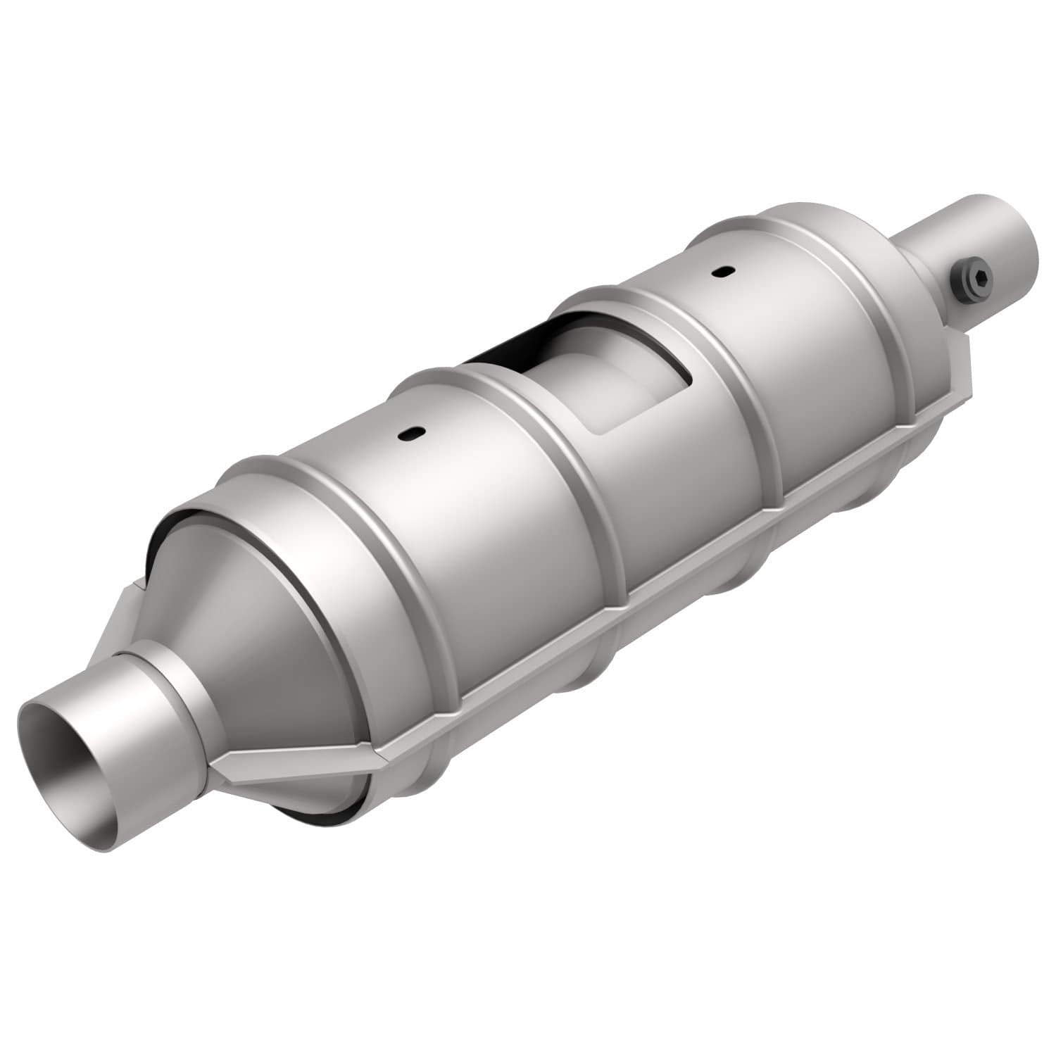 HM Grade MagnaFlow 55400 Universal Catalytic Converter, 3" Inlet/Outlet (EPA Compliant)