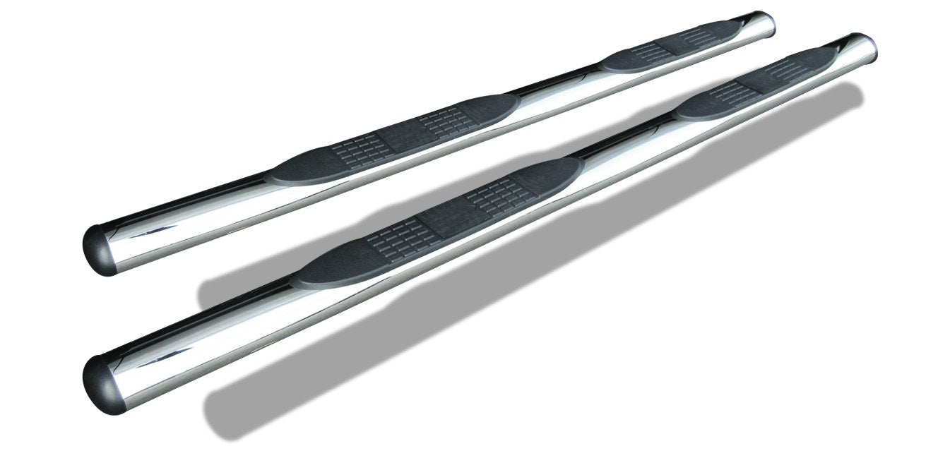 4in Black Horse Side Steps Stainless Steel Compatible with 2009-2015 Honda Pilot-9H1401SSOV