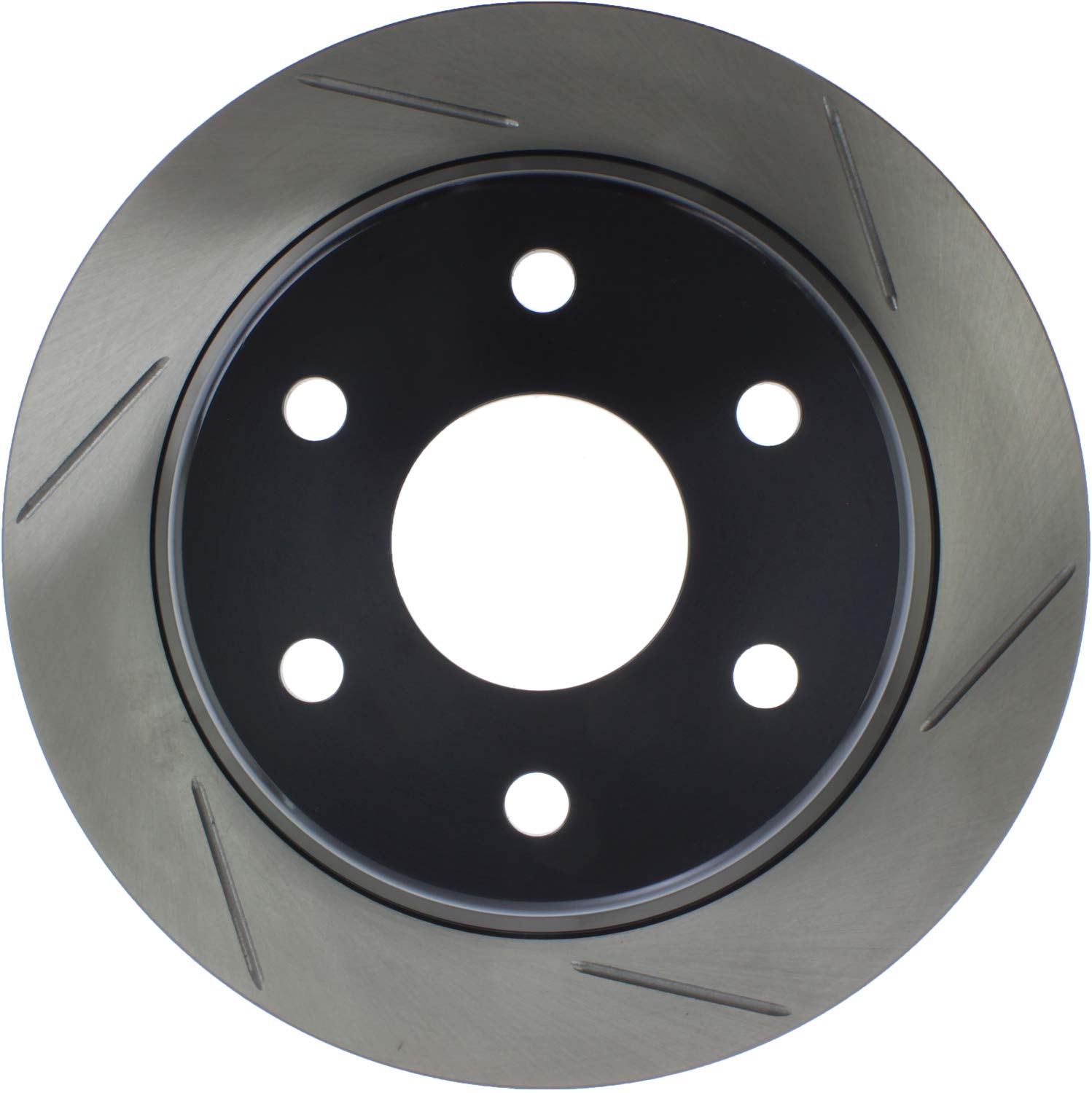 Sport StopTech 126.66045SL Rear Left Slotted Disc Brake Rotor - Fits Select Cadillac, Chevrolet, GMC Vehicles