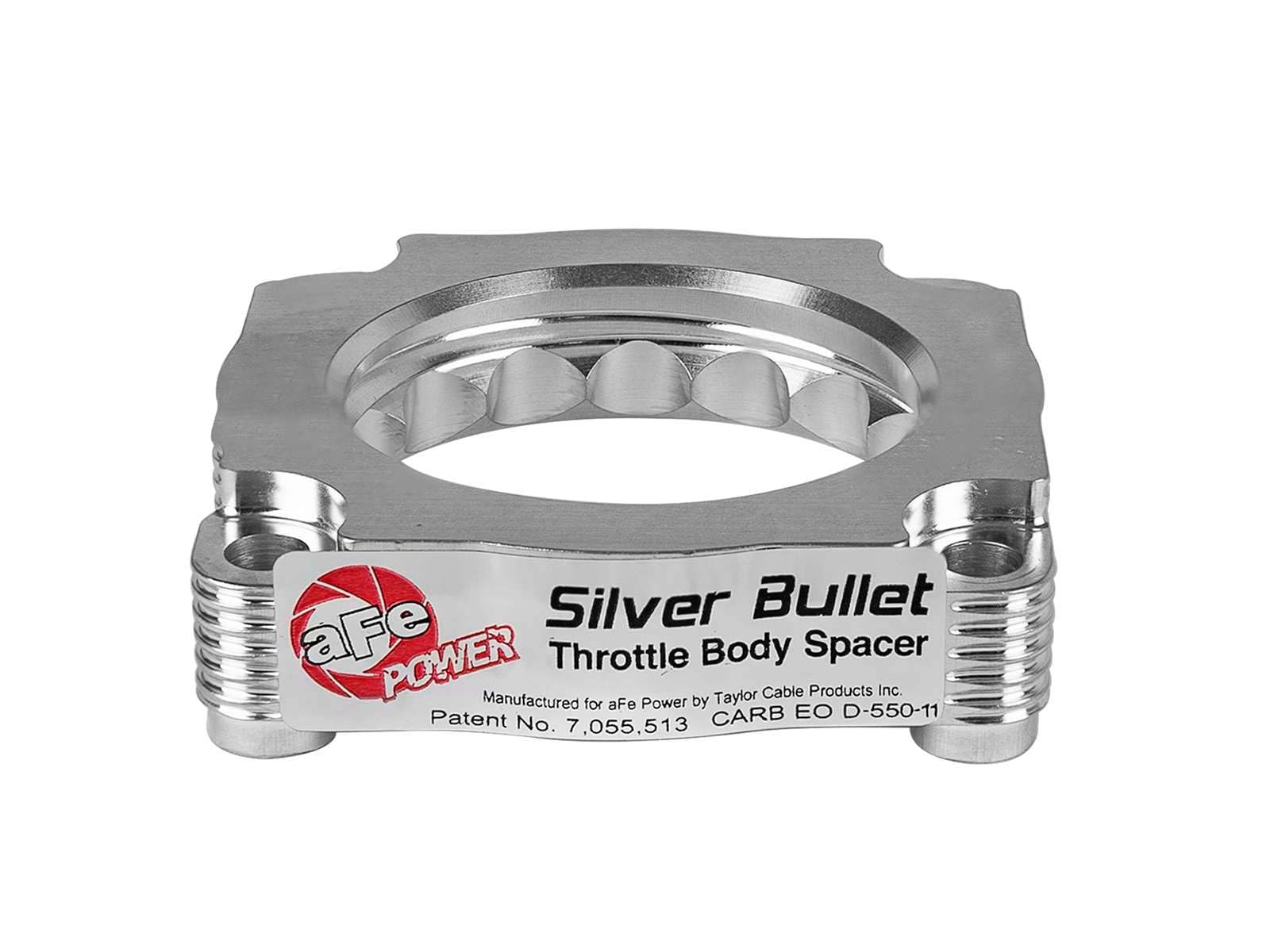 aFe Power Throttle Body Spacer Kit Silver Bullet BMW 220i/320i/328i/420i/428i (F2X/3X) 12-16 L4-2.0L (t) N20/N26#46-31009