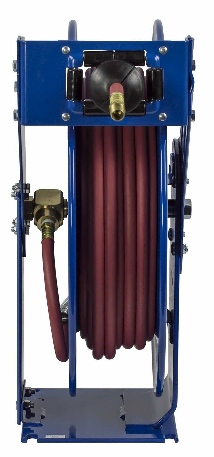 Coxreels Maximum-Duty Truck Series Air Hose Reel,Max. 300 PSI, Model# TSH-N-4100, 1/2 in Hose ID, 100' Length