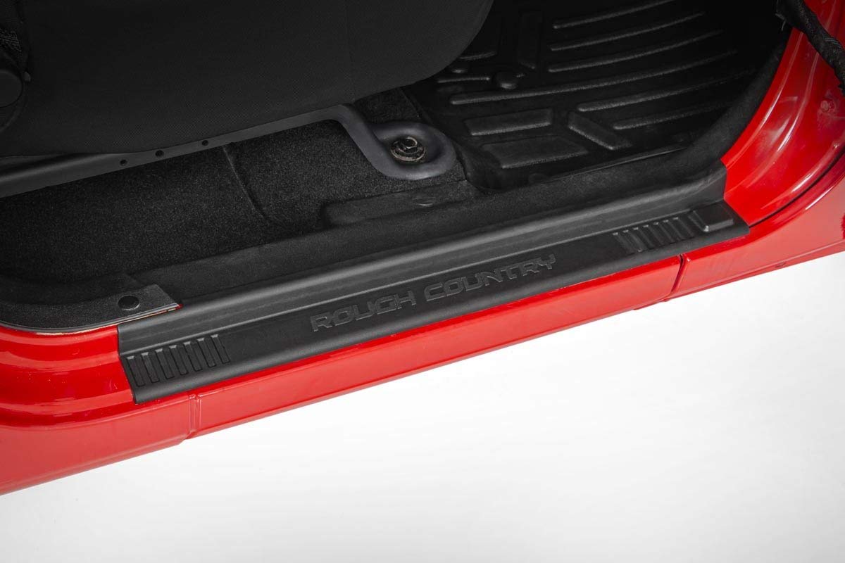 Rough Country Entry Guards Front for 2007-2018 Jeep Wrangler JK - 10568